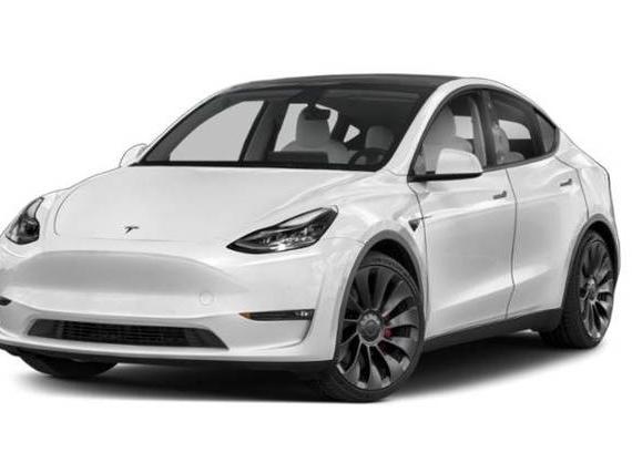 TESLA MODEL Y 2020 5YJYGDEE1LF026218 image